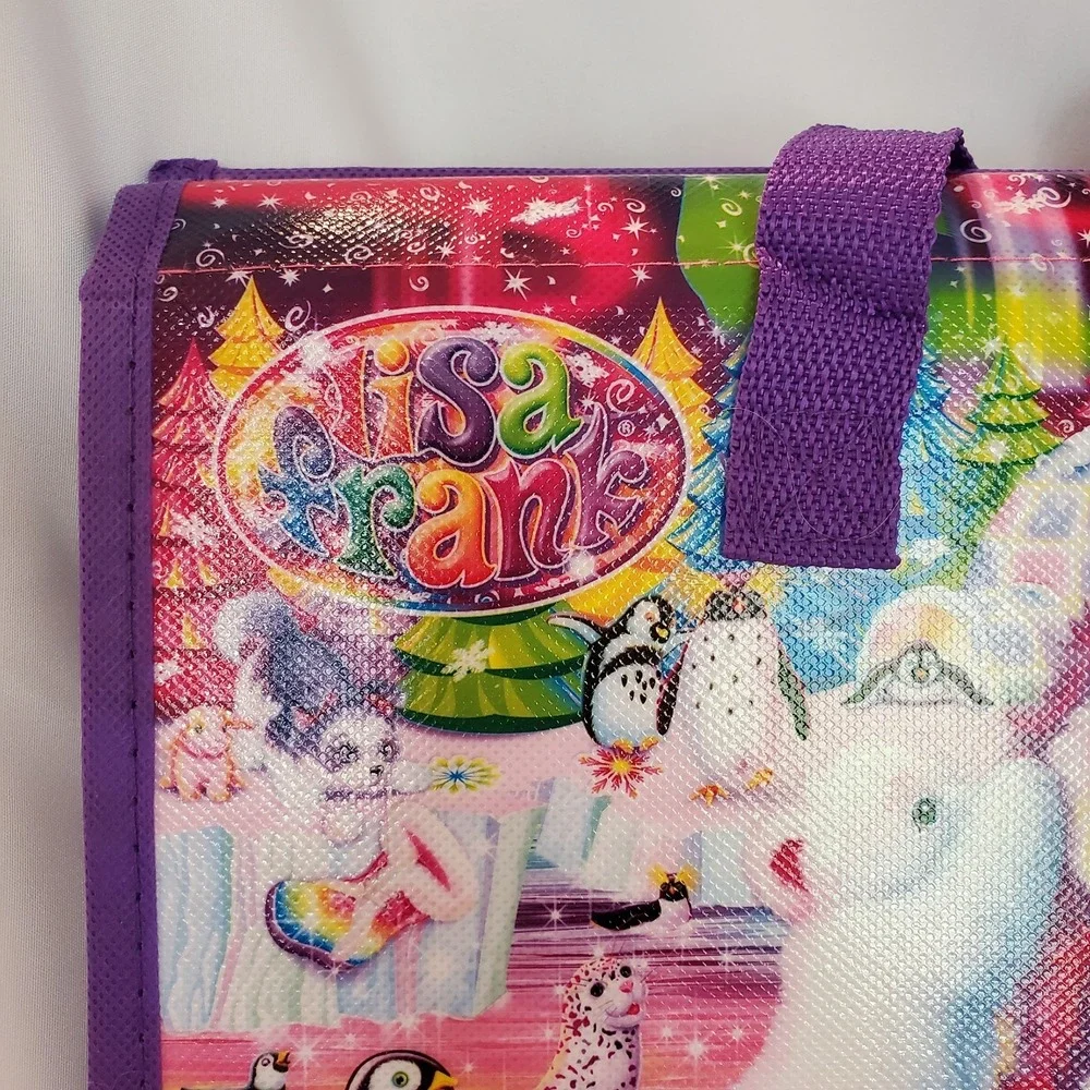 Lisa Frank TIKANNI HUSKY Trifold Portfolio Storage Case Folder School Art 2020